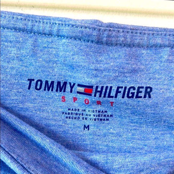 Tommy Hilfiger Blue Geometric Leggings High-Waisted - Picture 7 of 7